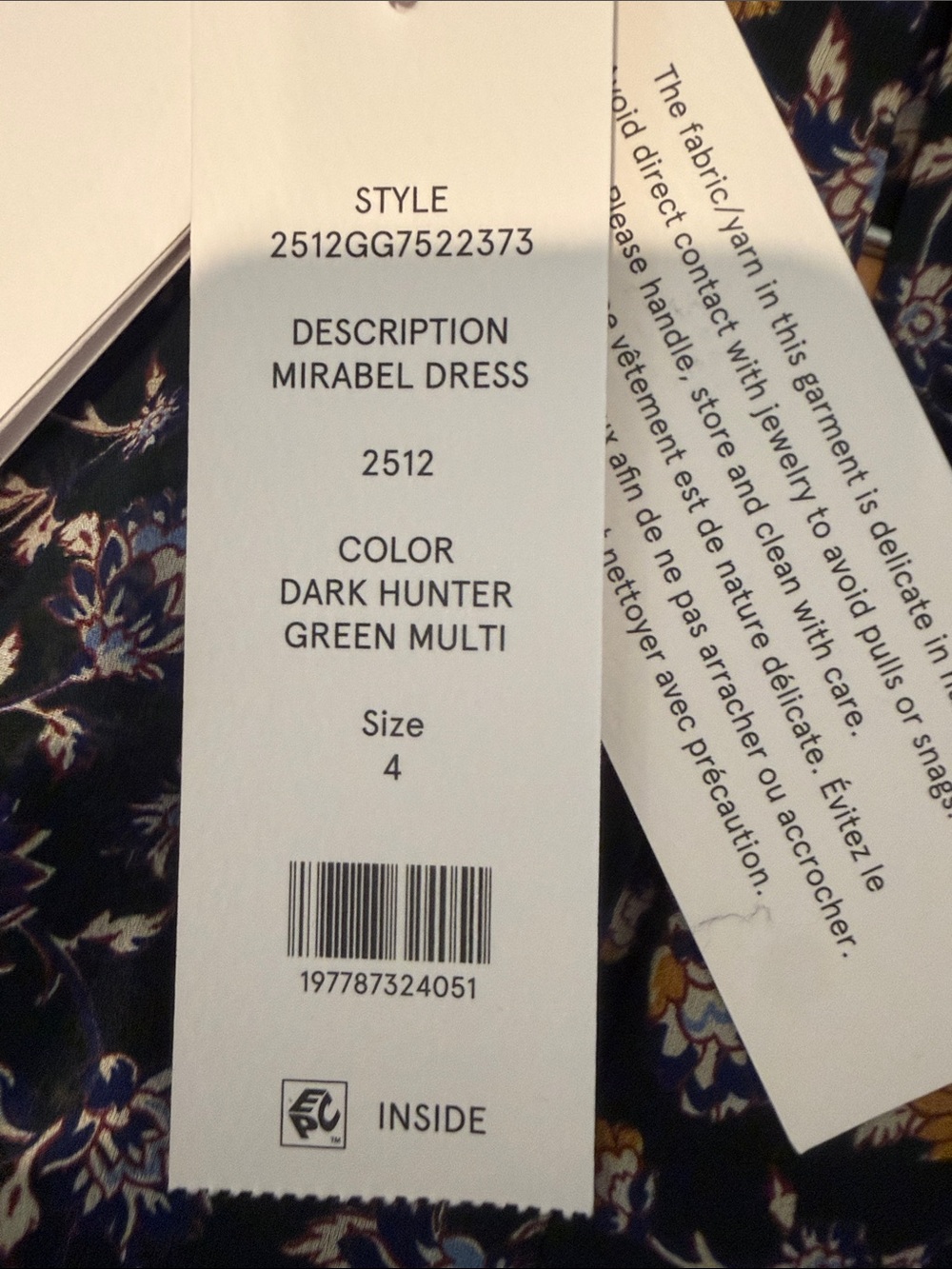 Veronica Beard 100% Silk Hunter Green "Mirabel" Dress - Picture 9 of 9